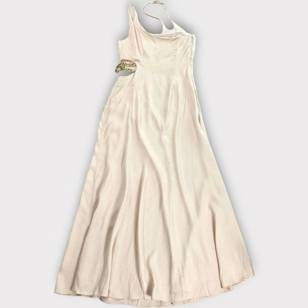 Jonathan Simkhai Morena Cut Out Midi Dress Size 2 - Picture 8 of 14